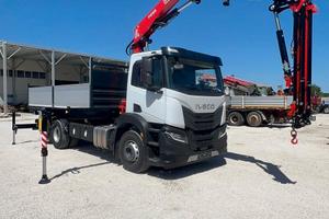 IVECO X-WAY 400 6X2 NUOVO DA IMM. GRU FASSI 255 JI