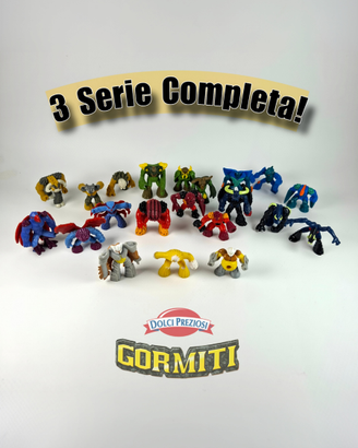 Mini Gormiti Dolci Preziosi Terza 3 Serie Completa