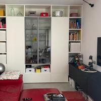 Libreria + mobile tv legno Sangiacomo