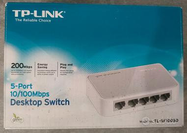 Tp Link TL-SF 1005D switch hub 10/100 internet