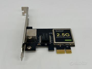 BrosTrend 2.5G PCIe Network Adapter Scheda di rete