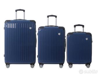Set 3 valigie trolley da viaggio