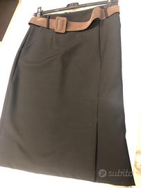 Gonna nera con cinta