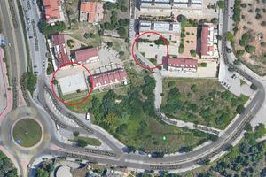 Via Saragat - posti auto