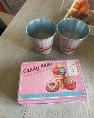 Set tre contenitori