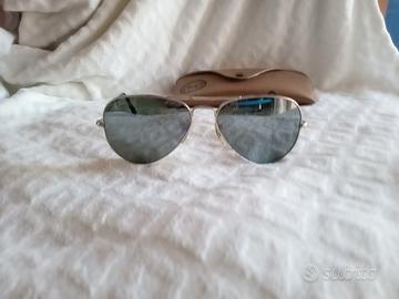 A1065 Ray-ban Aviator Rb3025 Tg55 Montatura argen