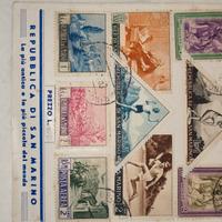 ricordo filatelico Repubblica di San Marino 