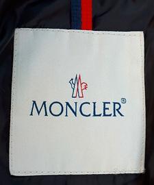 Piumino MOCLER originale nero, taglia 152cm 12anni