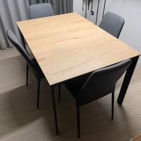 Tavolo pranzo in melaminico + 6 sedie