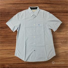 Camicia Burberry Azzurra corta - Taglia M🩵