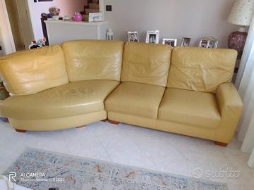 Divano in pelle