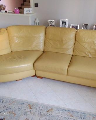 Divano in pelle