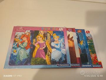 Quattro pazzle da bambino 3-5 anni NUOVI