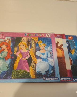 Quattro pazzle da bambino 3-5 anni NUOVI