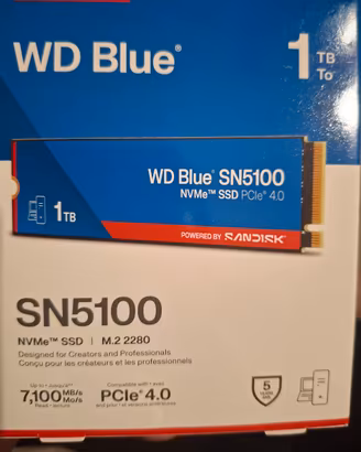 WD Blue SN5100 NVMe SSD 1TB