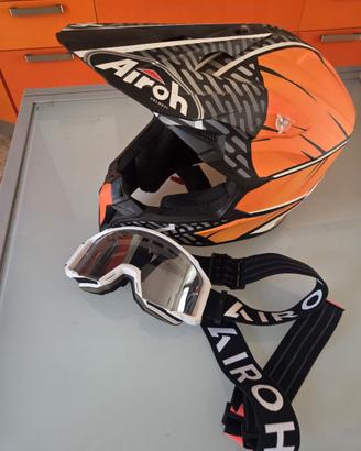 Casco Cross Airoh Wraap Idol Moto Taglia L