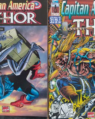 CAPITAN AMERICA & THOR