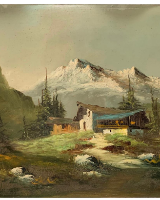 T. Mari - Olio su masonite - 50X70 cm