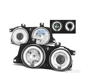 FARI OCCHI ANGEL BMW E32 E34 CROMATI
