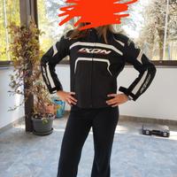 Giubbotto da moto per bambino IXON EAGER KID nero 