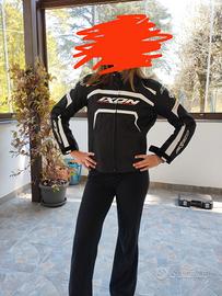 Giubbotto da moto per bambino IXON EAGER KID nero 