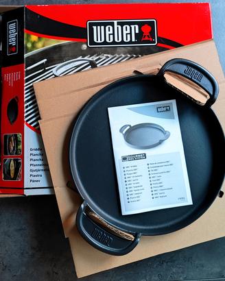 Piastra Weber Griglia Gourmet BBQ Ghisa Barbecue