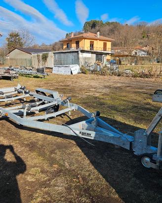 Rimorchio barca ELLEBI 1800 kg REVISIONATO 