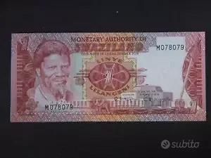 Banconote Swaziland 1 lilangeni 1974 unc