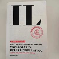 Il vocabolario latino dizionario 4 Edizione *RISTA