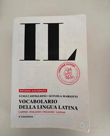 Il vocabolario latino dizionario 4 Edizione *RISTA