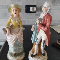 Coppia statuine di Capodi Monte