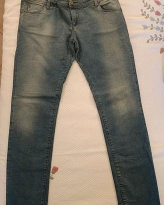 Jeans Conbipel donna tg 48 vita bassa – denim blu