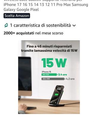 Caricatore Wireless