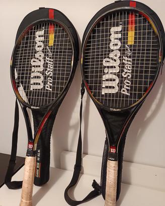 2 RACCHETTE TENNIS WILSON PRO STAFF CLASSIC