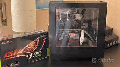 Pc da lavoro/gaming con GTX 1070