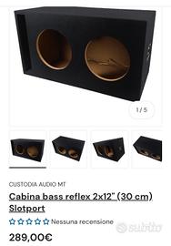 box reflex mdf 130L nuovo