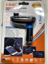 Trasmettitore FM Bluetooth Auto, 