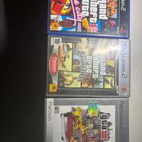 Tre titoli di grand theft auto play 2