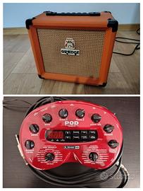 Amplificatore chitarra elettrica + Multieffetto