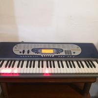 tastiera Casio 61 tasti con accompagnamento a led