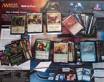 Magic the gathering lotto di tutte le rarità.