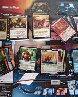 Magic the gathering lotto di tutte le rarità.