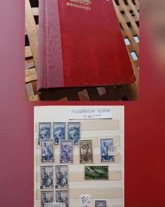 Album Repubblica con francobolli e blocchi MNH