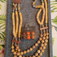 Set collana e orecchini bijou Brigitte