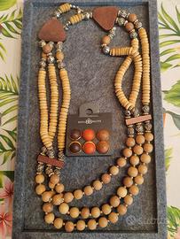 Set collana e orecchini bijou Brigitte