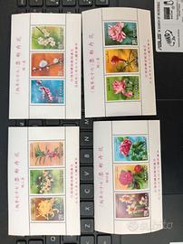 francobolli Cinesi Taiwan su fogli 