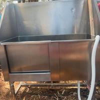 Vasca da toelettatura professionale