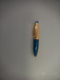 Biro mini Osama in versione blu e oro.