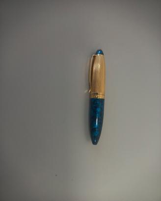 Biro mini Osama in versione blu e oro.