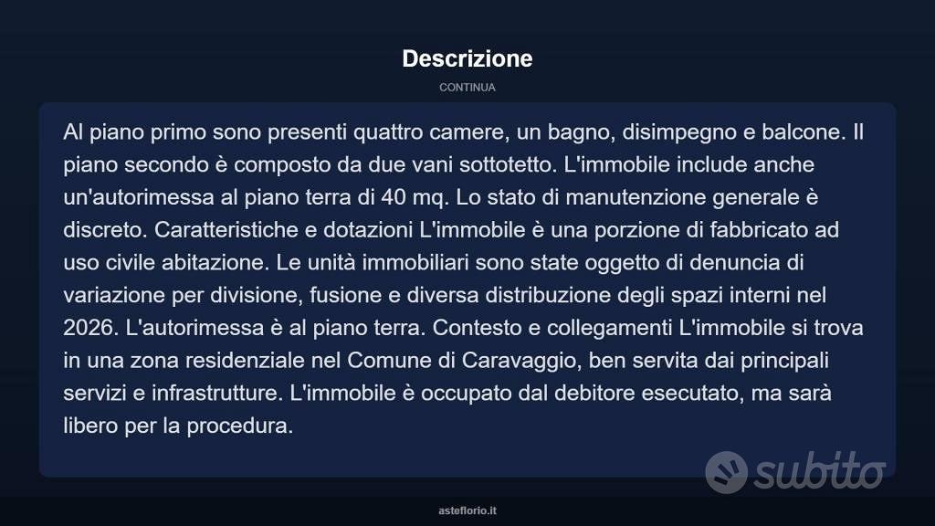Appartamento – Caravaggio - Vista 5